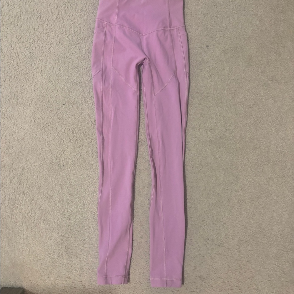 Women's Lavender Align  lululemon high rise leggings size 2